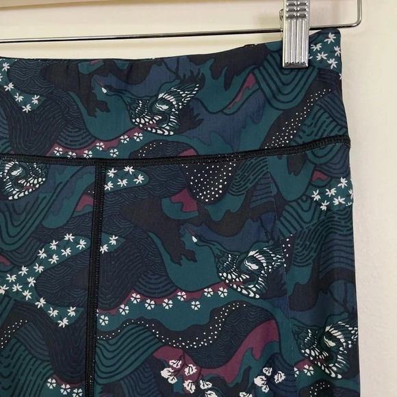 Sweaty Betty Zero  Gravity Run Leggings Japanese Floral Print - Picture 9 of 14